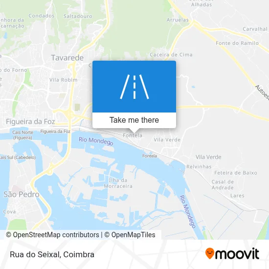 Rua do Seixal map