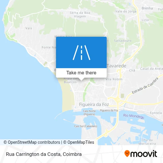 Rua Carrington da Costa map