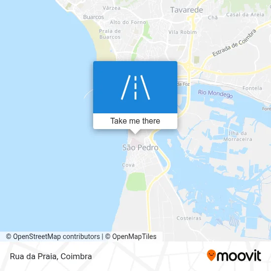 Rua da Praia map