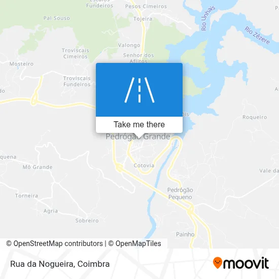 Rua da Nogueira map