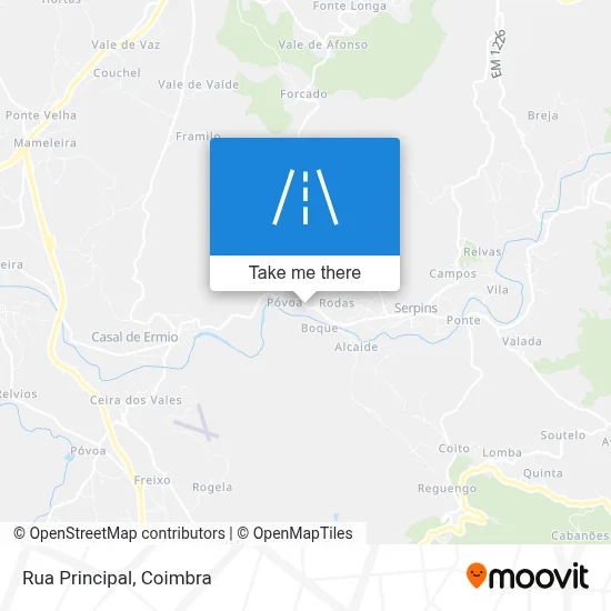 Rua Principal map