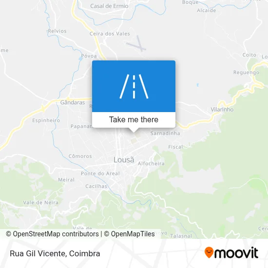 Rua Gil Vicente map