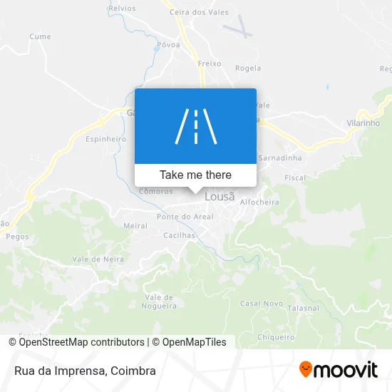 Rua da Imprensa map