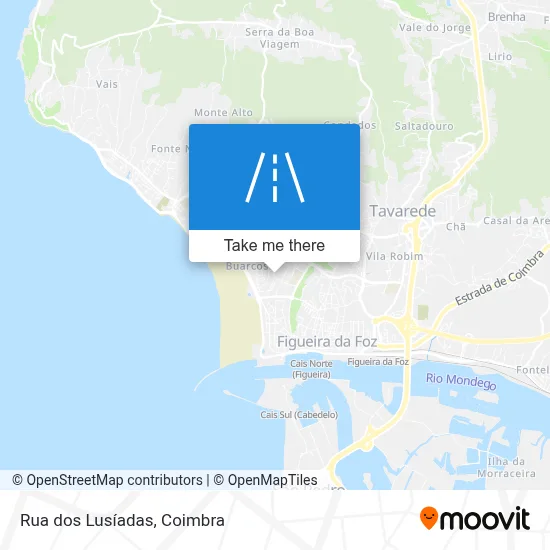 Rua dos Lusíadas map