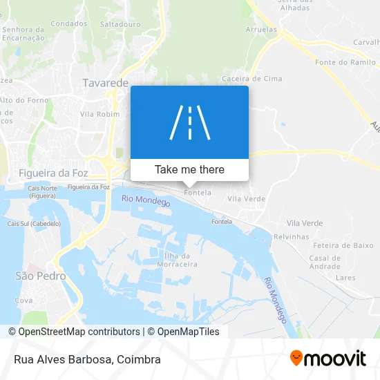 Rua Alves Barbosa map