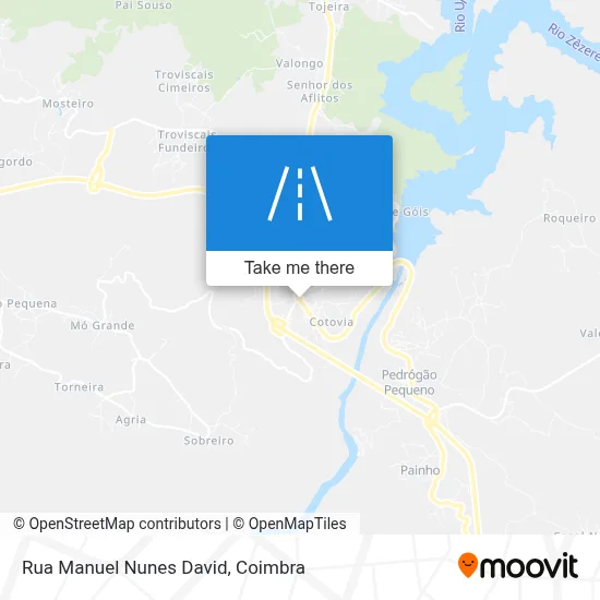 Rua Manuel Nunes David map