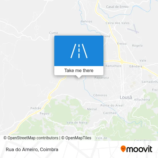 Rua do Arneiro map