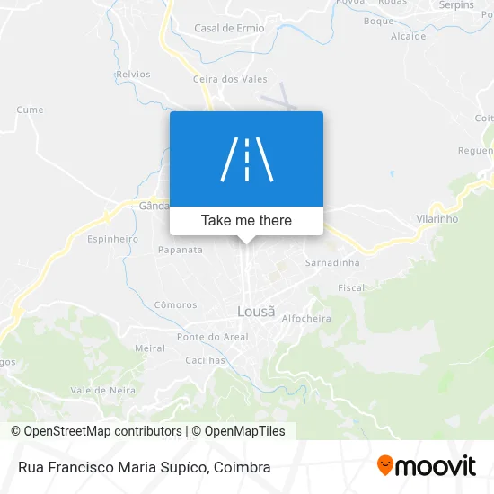 Rua Francisco Maria Supíco map