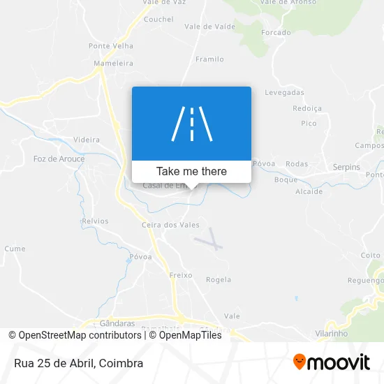 Rua 25 de Abril map