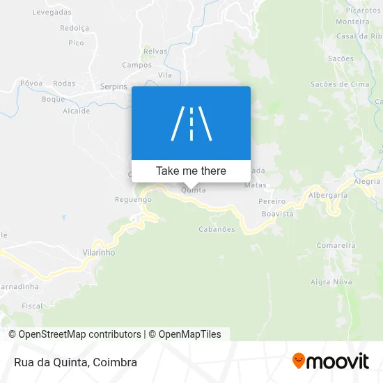 Rua da Quinta map