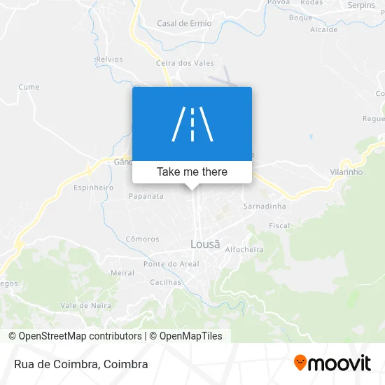 Rua de Coimbra map