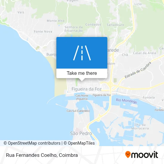 Rua Fernandes Coelho map