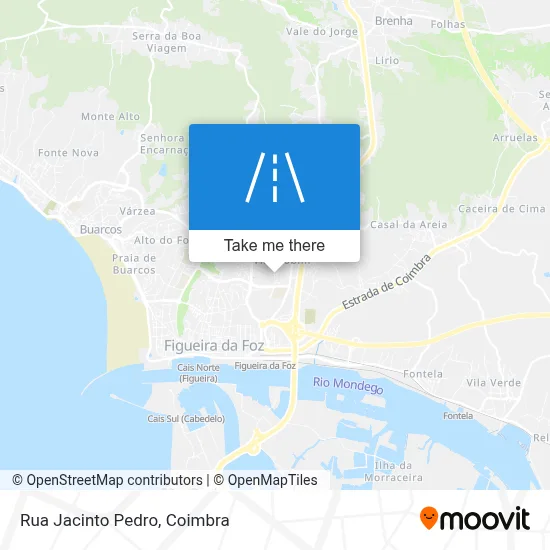 Rua Jacinto Pedro map