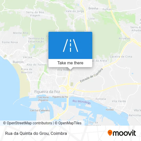 Rua da Quinta do Grou map