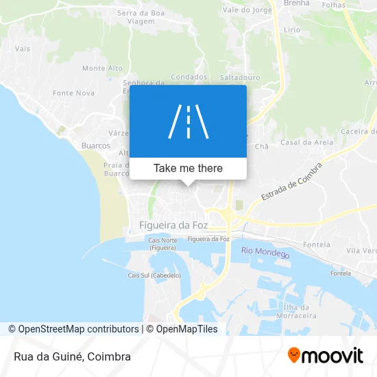 Rua da Guiné map