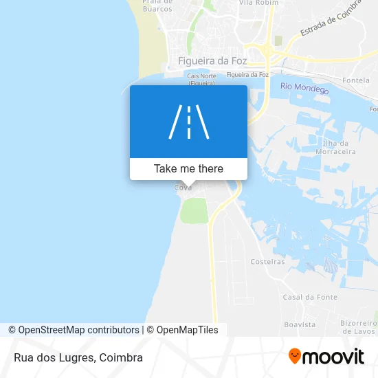 Rua dos Lugres map
