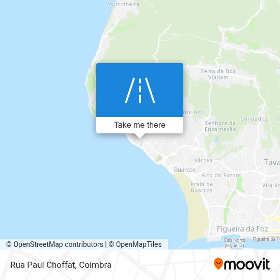 Rua Paul Choffat map