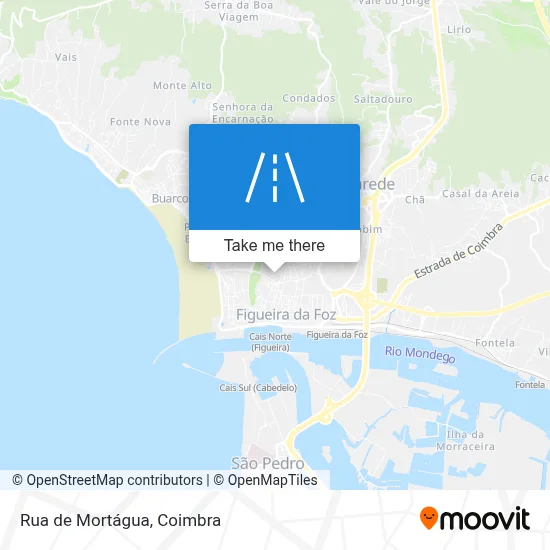 Rua de Mortágua map
