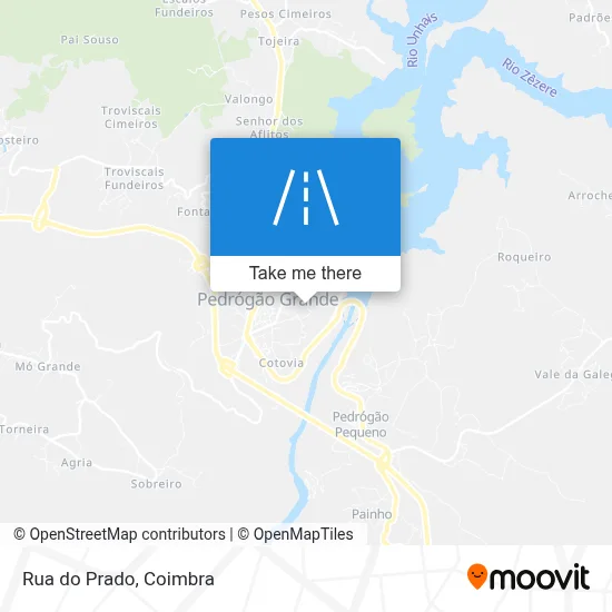 Rua do Prado map