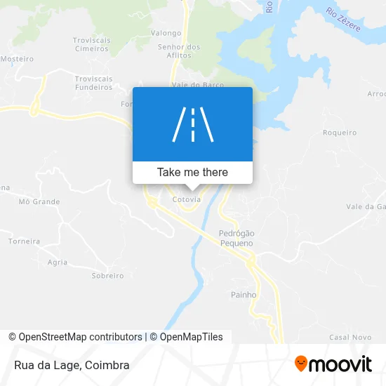 Rua da Lage map