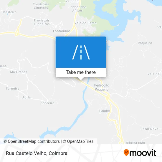 Rua Castelo Velho map