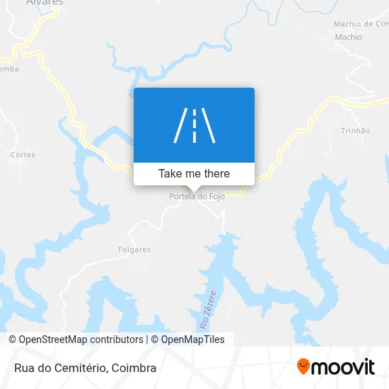 Rua do Cemitério map