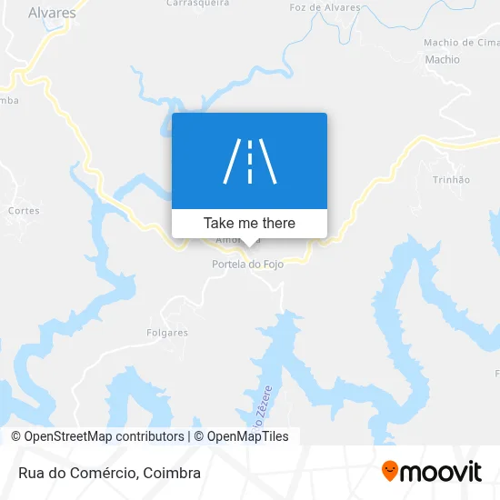 Rua do Comércio map