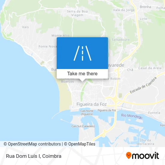 Rua Dom Luís I map