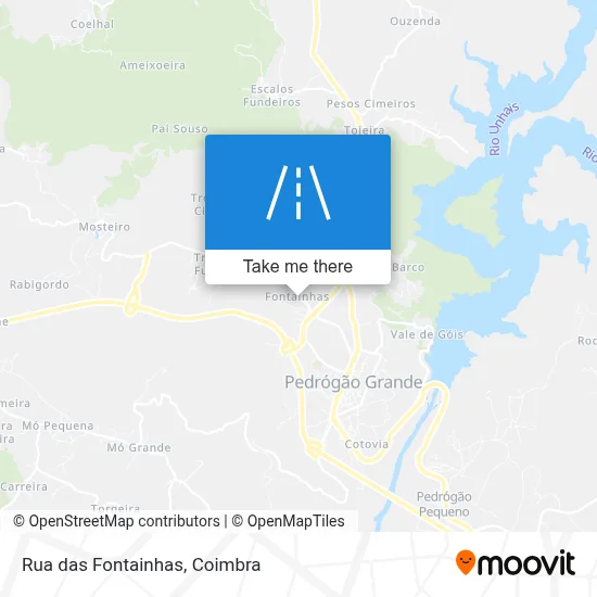 Rua das Fontainhas map