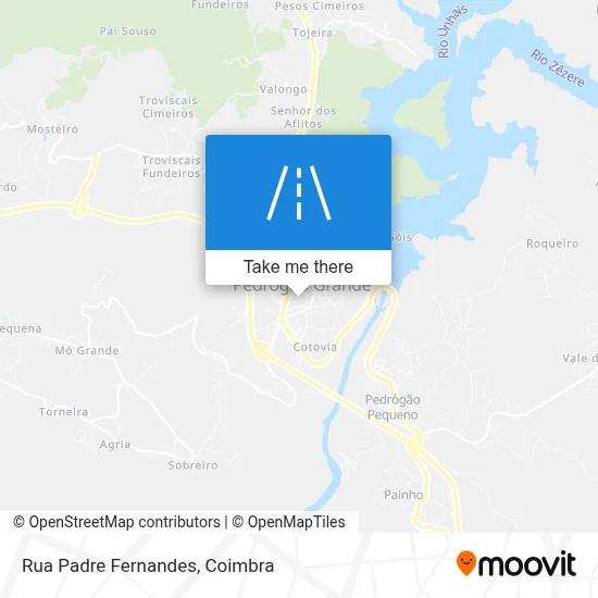 Rua Padre Fernandes map