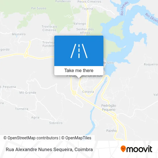 Rua Alexandre Nunes Sequeira map