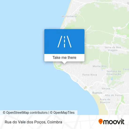 Rua do Vale dos Poços map