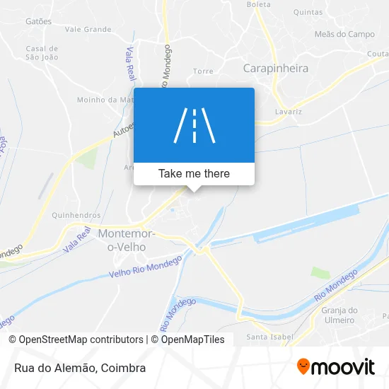 Rua do Alemão map