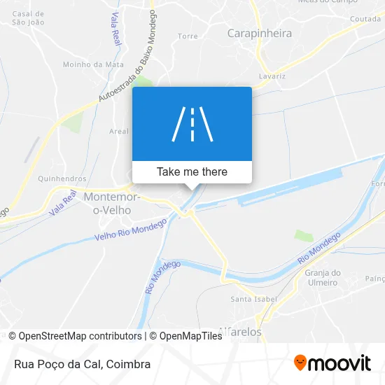 Rua Poço da Cal map