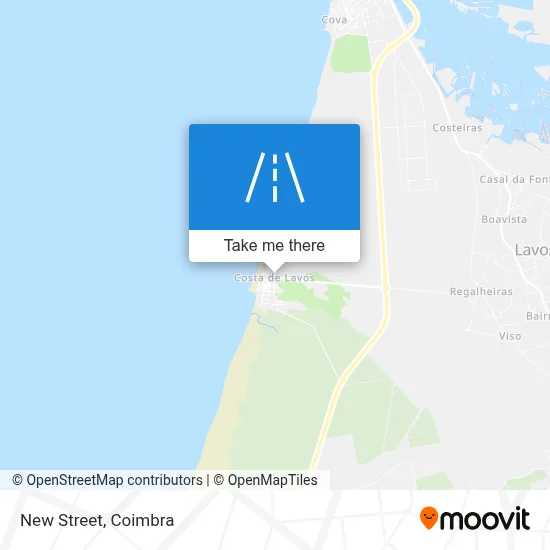 Rua Nova map