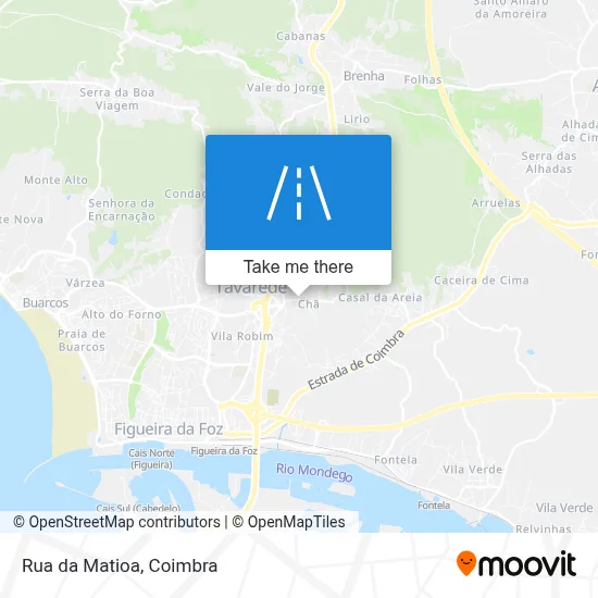 Rua da Matioa map