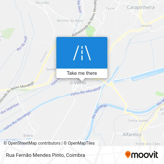 Rua Fernão Mendes Pinto map