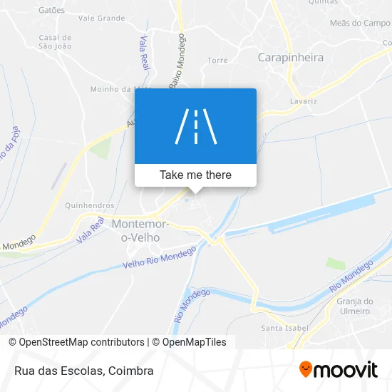 Rua das Escolas map