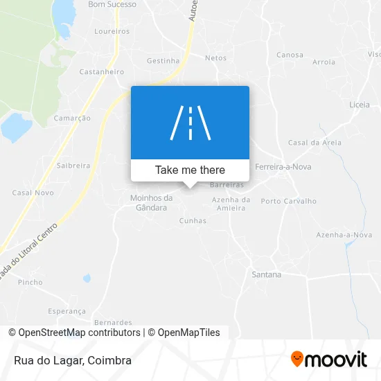 Rua do Lagar map