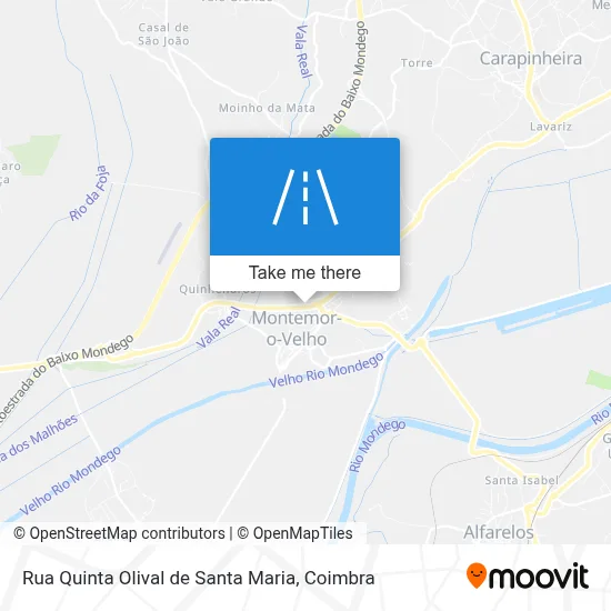Rua Quinta Olival de Santa Maria map