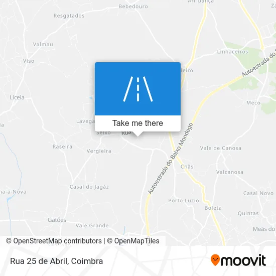 Rua 25 de Abril map