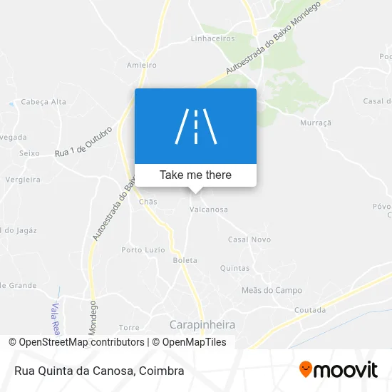 Rua Quinta da Canosa map