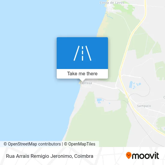 Rua Arrais Remigio Jeronimo map