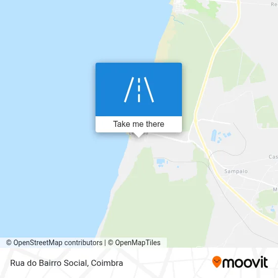 Rua do Bairro Social map