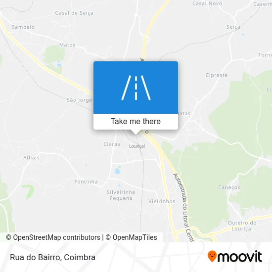 Rua do Bairro map
