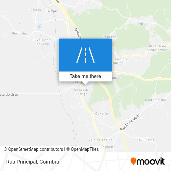 Rua Principal map