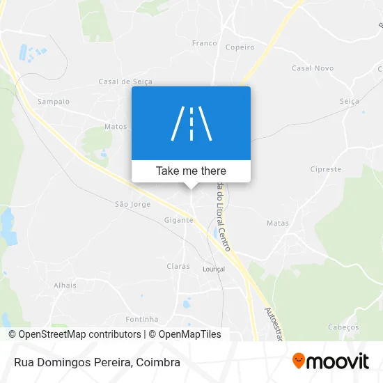 Rua Domingos Pereira map
