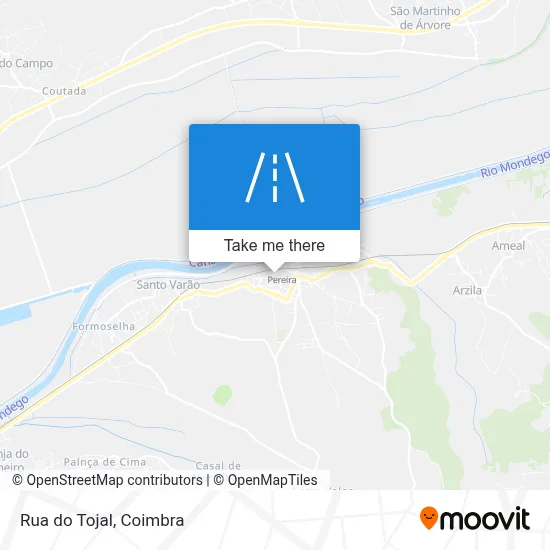 Rua do Tojal map