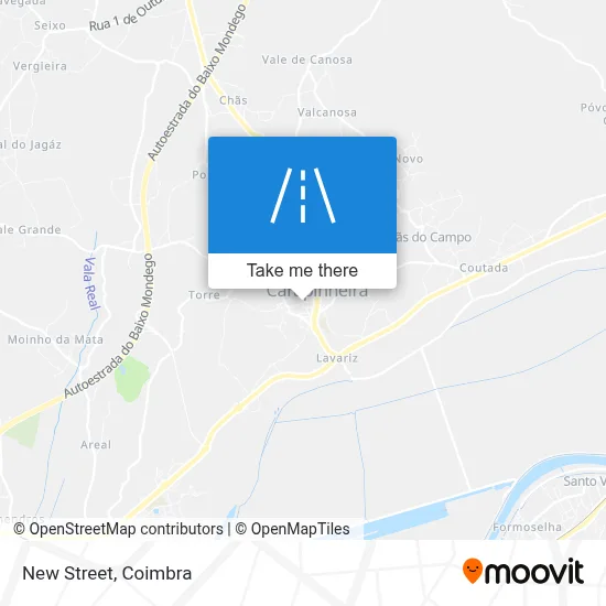 Rua Nova map