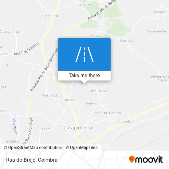 Rua do Brejo map